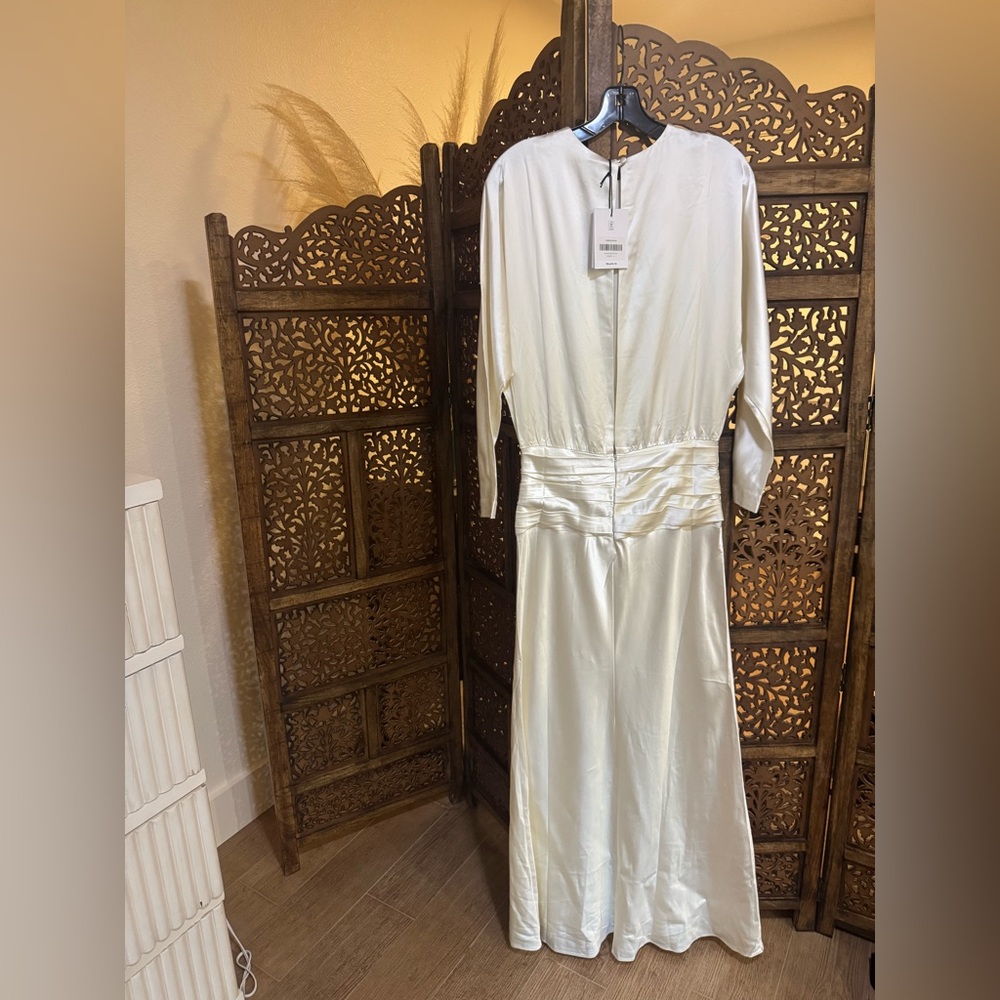 NEW NWT Reformation Esmee Silk Dress - Picture 5 of 5